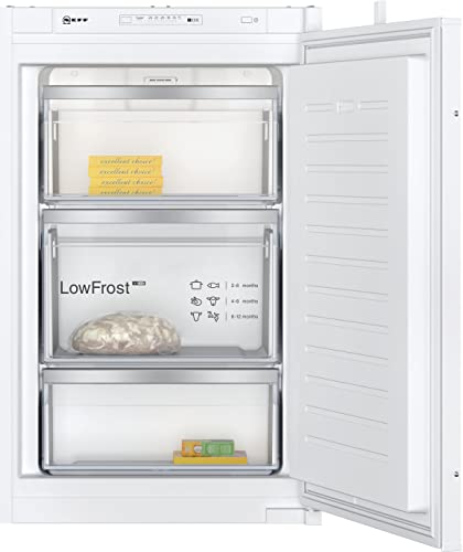 Neff GI1212SE0, Einbau-Gefrierschrank, N30, EEK: E, 87,4 x 54,1 cm, Gefrieren: 96 l, 36dB, Made in Germany im Sale