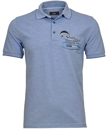 RAGMAN Herren Poloshirt L, Weiss-006 im Sale