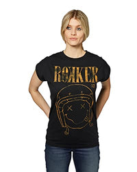 Thumbnail for T-Shirt Rokker Kurt Black Lady Damen Kurzarmshirt, im Sale