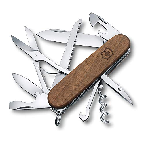Victorinox Swiss Army Knife Huntsman, Multitool, Swiss Army Knife with 13 functions, blade, corkscrew, can opener on sale