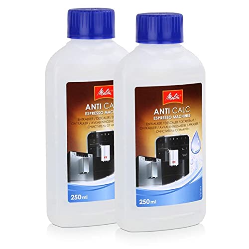 2x Melitta Anti Calc Flüssigentkalker Espresso Machines 250ml im Sale
