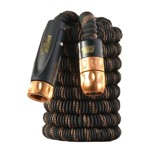 FlexiWonder Copper Bullet - Gartenschlauch 2,5m - Ausdehnungsfähigkeit bis zu 7,5m - Kein Abknicken - Schrumpfmechanismus - Kein Kurbeln oder Aufrollen - flexibler Wasserschlauch für alle Anschlüsse im Sale