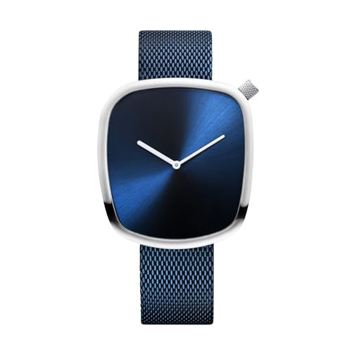 BERING Unisex Watch Quartz Movement - Pebble Collection with stainless steel and sapphire crystal 18040-004 - 3 AT on Sale