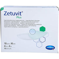 Thumbnail for Paul Hartmann Zetuvit Plus Saugkompressen steril 10x10cm 10 Stück im Sale