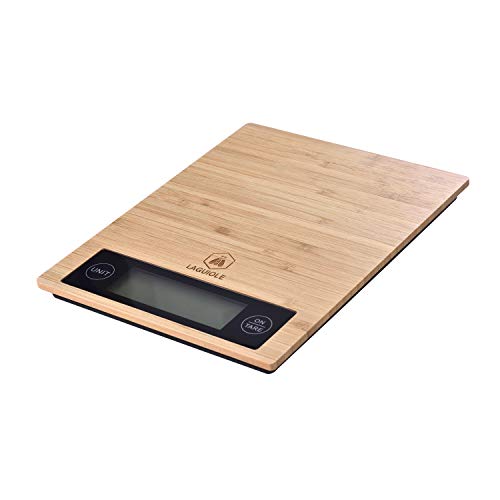 LAGUIOLE - Bamboo Electronic Kitchen Scales on Sale