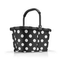 Thumbnail for reisenthel carrybag frame dots white – Stabiler Einkaufskorb mit viel Stauraum und praktischer Innentasche – Elegantes und wasserabweisendes Design im Sale