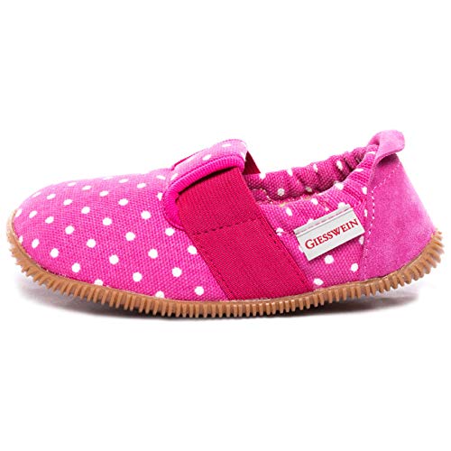 GIESSWEIN Silz - Slim Fit, Flat Slippers Unisex Kids, Raspberry 364, 28 EU on Sale