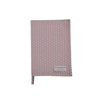 Thumbnail for Krasilnikoff Tea Towel, Retro Flowers, Dusty Rose im Sale