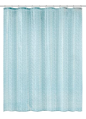 Kleine Wolke shower curtain Peva SOAPY in water blue with 180x200 cm on sale