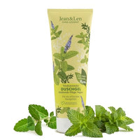 Thumbnail for Jean & Len Vitalizing Shower Gel Lemon Verbena & Mint, gentle cleansing experience, for a noticeably soft skin feeling, fresh fragrance, without microplastics & mineral oil, vegan shower gel, 250 ml on sale