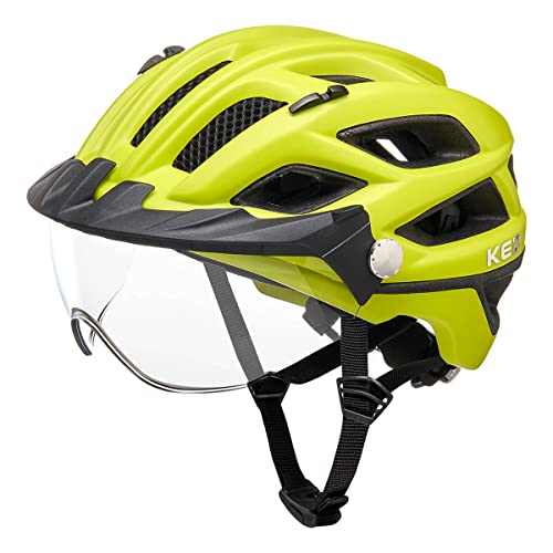 KED HELMETS Covis Lite Fahrradhelm, Yellow matt, 55-61 cm im Sale