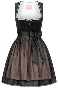 Thumbnail for Krüger Dirndl Cannolo Women | Velvet Chiffon | 60cm Length on Sale
