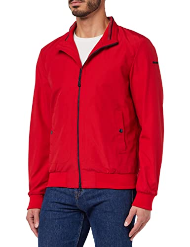 Geox Men's Vincit Jacket, True RED, 46 on sale
