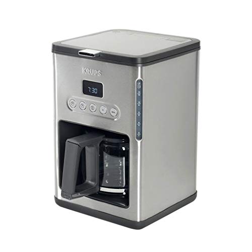 Krups KM442D, Edelstahl, 1.25 Unknown_Modifier, Schwarz im Sale