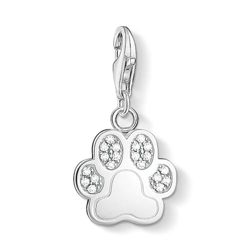Thomas Sabo Damen Charm-Anhänger Tatze Pfote 925 Sterling Silber 1339-051-14 im Sale