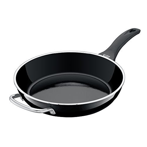 Silit Professional Bratpfanne 28 cm hoch, mit Gegengriff, Silargan Funktionskeramik, Induktion, Silargan Pfanne 28 cm, schwarz im Sale