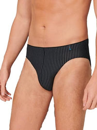 Thumbnail for Schiesser Herren Unterwäsche Supermini Atmungsaktiv Und Weich - Long Life Soft Slip, Blauschwarz_149046,  EU im Sale
