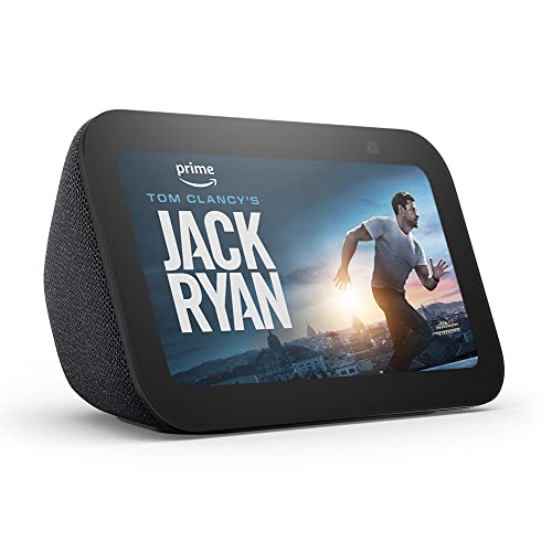 Certified Refurbished Echo Show 5 (3rd Gen.) | Compact smart touchscreen with Alexa to control your smart home and more | Anthracite on sale