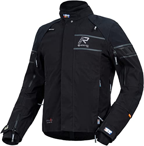 Rukka Raptor-R Motorrad Textiljacke (Black/Silver,52) im Sale
