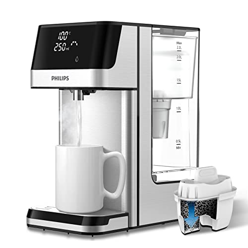 Philips Water Station, Filtered Hot Water Dispenser, 2.2L Capacity, 6 Temperature Presets, Touchscreen on Sale