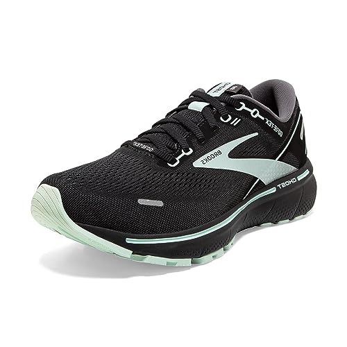 Brooks Damen Ghost 14 Gtx Laufschuh, Black Blue Fiery Coral, 38.5 EU im Sale