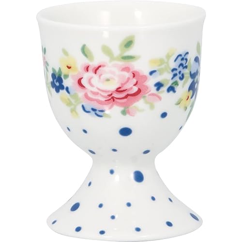 GreenGate STWEGCLRA0106 Laura Egg Cup White 6.5 cm (1 piece)