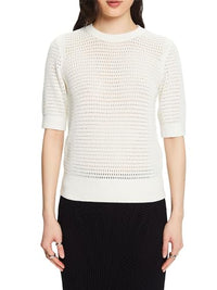 Thumbnail for ESPRIT Damen 034ee1i303 Pullover, 110/Off White, Large im Sale
