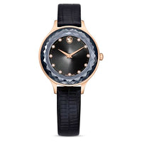 Thumbnail for Swarovski Nova Chrono watch, Swiss made, metal bracelet, gold-colored, champagne-gold-plated finish on sale
