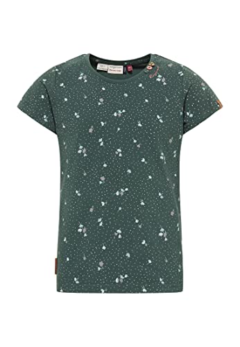 Ragwear Damen T-Shirt VIOLKA Flowers Shirt Kurzarm Blümchen Print im Sale