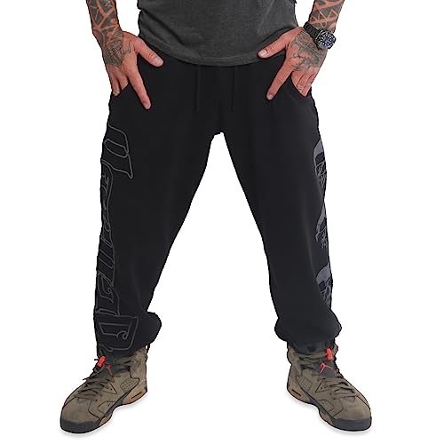 Yakuza Herren Noggin Loose Jogginghose, Hellgrau Meliert, im Sale