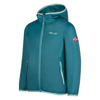 Thumbnail for Trollkids Kinder Regenjacke Trolltunga, Teal-Blau/Wasserblau, im Sale