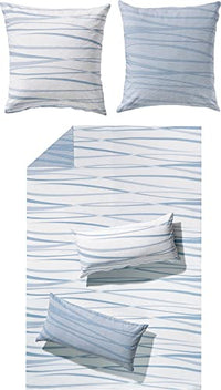 Thumbnail for Erwin Müller Wende-Bettwäsche, Bettgarnitur, Seersucker blau im Sale