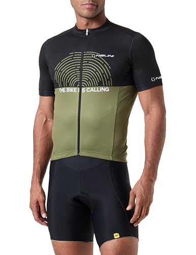 Nalini Men's San Diego T-Shirt, Dark/Green, on Sale