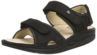 Thumbnail for Finn Comfort Unisex-Erwachsene Yuma Knöchelriemchen, Schwarz (Schwarz/Olive) im Sale