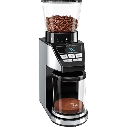Melitta 1027-01 Mühle CALIBRA EU, 160 W, Schwarz/Edelstahl im Sale