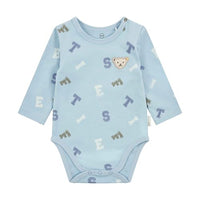 Thumbnail for Steiff Baby-Jungen Body Langarm, Powder Blue, 68 im Sale