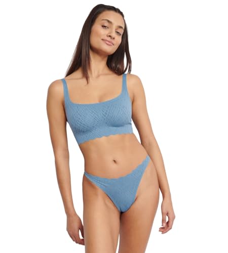 sloggi Damen Zero Feel Bliss String, Plum Fusion, im Sale