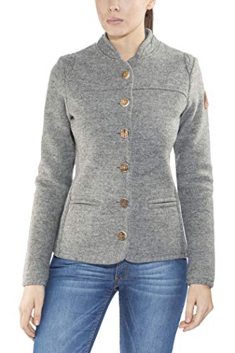 Maloja Damen 10027 Jacke, Grau (Grey Melange 7096), Medium im Sale