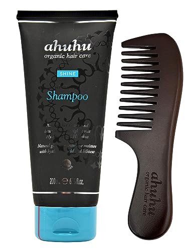 ahuhu SHINE Hyaluronic Shampoo with Hyaluronic &amp; Hibiscus Extract 200ml Tube + KA on sale