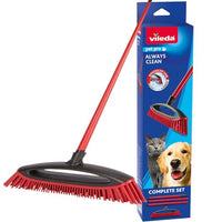 Thumbnail for Vileda Always Clean Pet Pro brush set, red, medium on sale