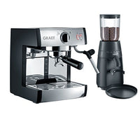 Thumbnail for Graef ES702EUSET Siebträger-Espressomaschine, 2 cups, schwarz-matt/edelstahl im Sale