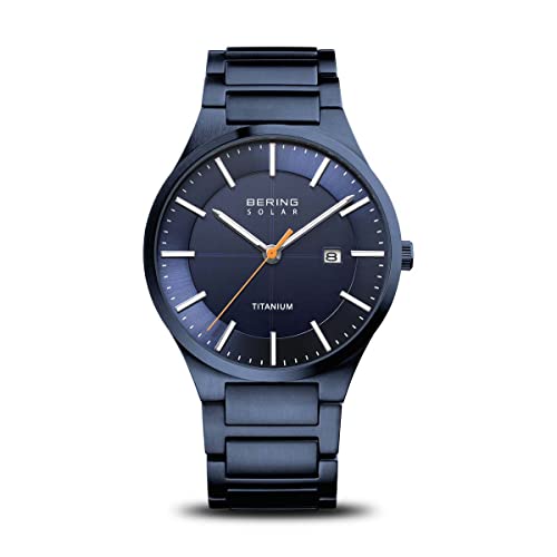 BERING Herren Uhr Solar Movement - Solar Collection mit Titan und Saphirglas 15239-777 - 10 AT im Sale