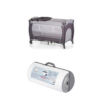 Thumbnail for Reisepaket Hauck Kombireisebett Sleep N Play Center, grau und Julius Zöllner Reisebettmatratze Travelsoft Premium, 60 x 120 cm im Sale