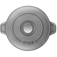 Thumbnail for STAUB Ofenform/Servierplatte/Auflaufform mit Deckel, oval, 23 cm, 1 l, aus Gusseisen, Für alle Herdarten inkl. Induktion & Backofen, Graphitgrau im Sale