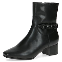 Thumbnail for CAPRICE Women's Memotion Heeled Ankle Boots in Leather Elegant Width G, Brown (Taupe Nappa), EU on Sale