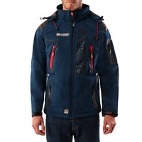 Thumbnail for Geographical Norway Herren Herren Softshell Jacke Tambour, Schwarz, L, Geno-5 im Sale