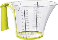 Thumbnail for Rotho Loft measuring jug 1.2l with soft grip, anti-slip ring and scale, plastic (SAN) BPA-free, transparent/green, 1.2l (22.4 x 15.2 x 12.9 cm) on sale