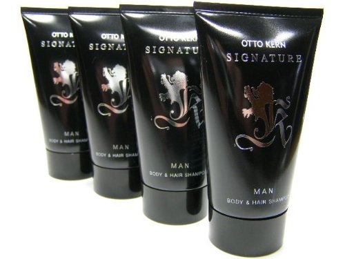 Otto Kern Body &amp; Hair Shampoo SIGNATURE MEN Shower Gel + Shampoo 4 x 75 ml on Sale