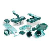 Thumbnail for Genius A34064 Nicer Dicer Fusion Smart 23tlg Gemüseschneider blau - Spiralschneider zum Gemüse schneiden mit Twist, Slicer, Julietti aus TV-Werbung im Sale