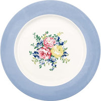 Thumbnail for GreenGate STWDINLRA2806 Laura dinner plate dusty blue 25.6 cm (1 piece) on sale